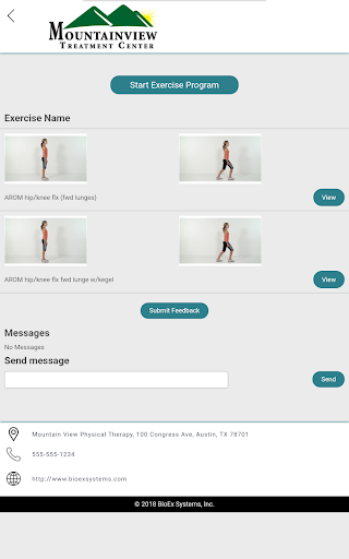 Exercise Now Screen 2