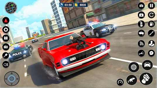 Police Car Thief Chase Game 3D