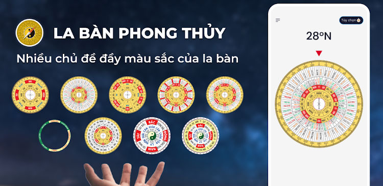 La bàn phong thủy : Tử vi Việt - 1.1.34 - (Android)
