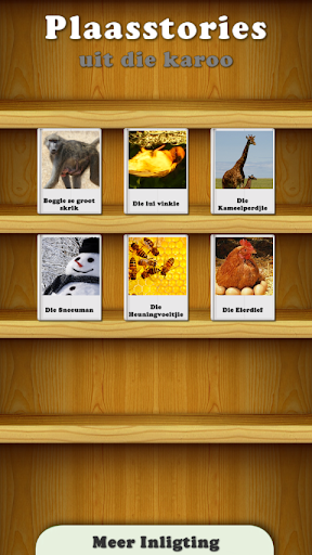 Android application Plaasstories uit die Karoo screenshort