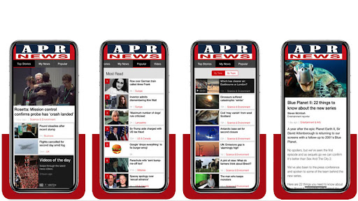 Android application APR News screenshort