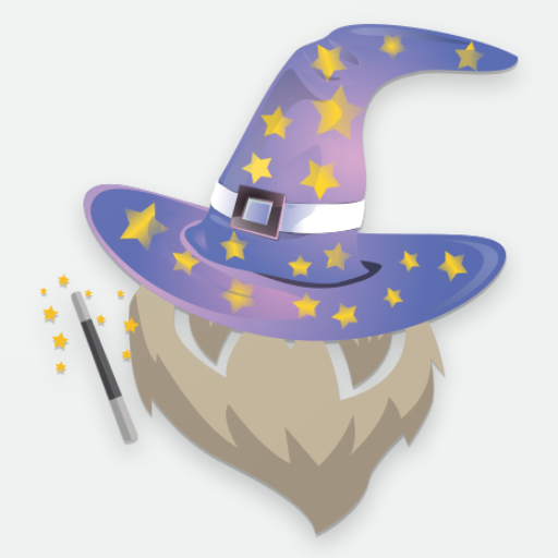 Memory Wizard puzzle logo