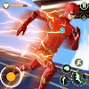 Flash Speed Hero Superhero 3d icon