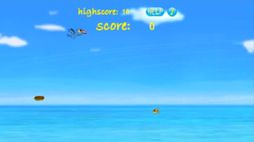 Fish-Catching Bird Screen 2