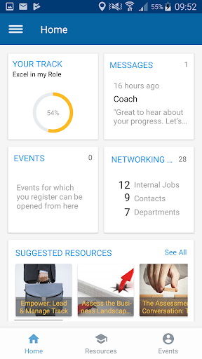 Android application RiseSmart - Career Development screenshort