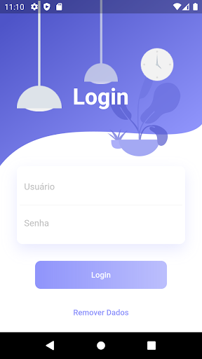 Android application Gestor de Pedidos screenshort