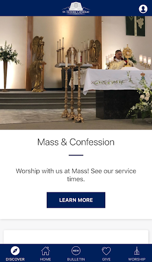 Android application St Isidore Catholic Church screenshort