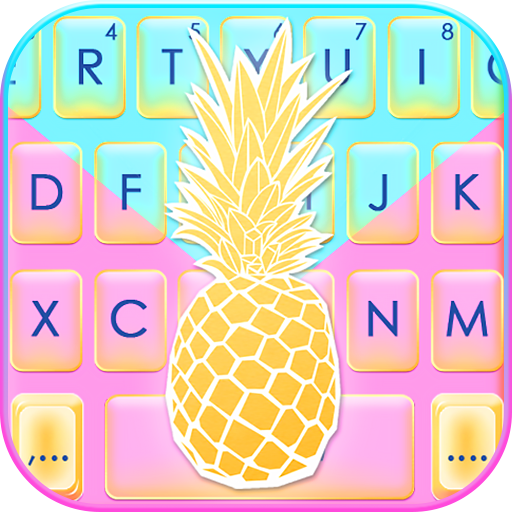 Gold Pineapple Keyboard Theme logo