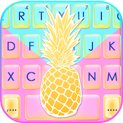 Gold Pineapple Keyboard Theme