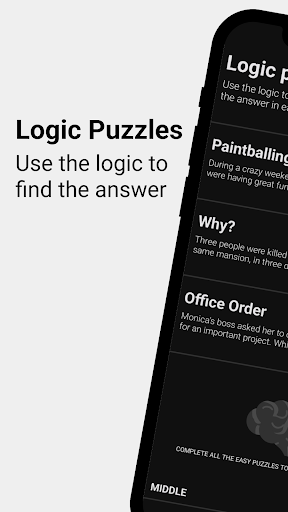 Android application Logic Puzzles: Logic Game screenshort