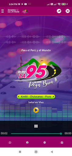 Radio La 95FM Screenshot 1 - AppWisp.com