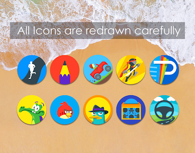 Oreo 8 - Icon Pack -kuvakaappaus