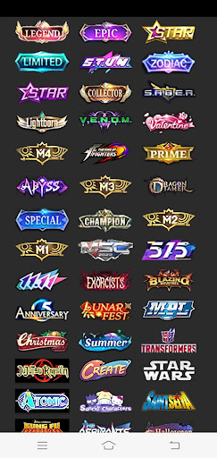 Skin Mobile Legend Collection Screen 3