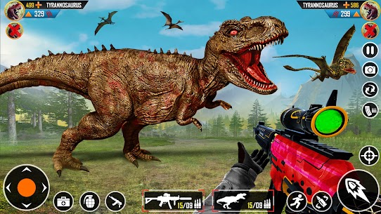 Wild Dinosaur Hunting Zoo Game MOD APK (Unlimited Money) Download For Android 2