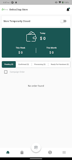 Delivachap Store Screen 2