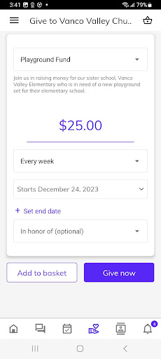 Vanco Mobile Faith Engagement