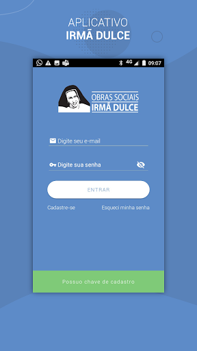 Android application Hospital Irmã Dulce screenshort