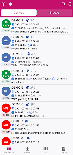 TDT GPS Screen 2