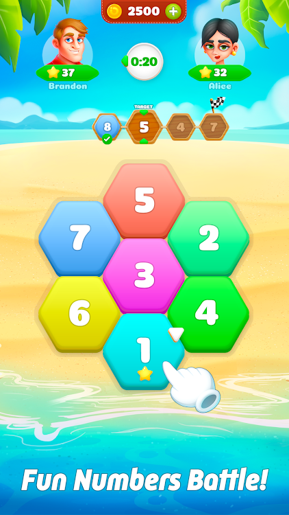 Fun Numbers. Number Puzzle PvP - 0.67.8 - (Android)