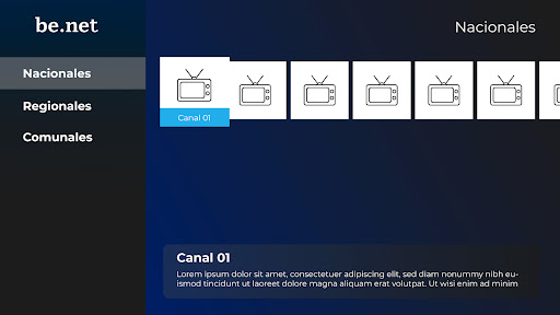 Be net Screen 2