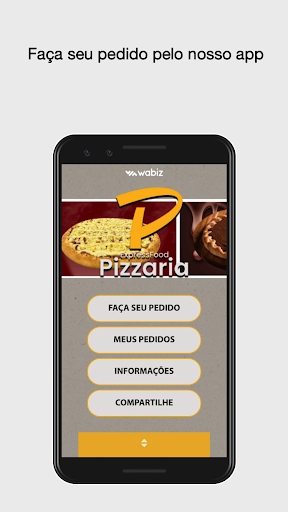 Android application Pizzaria Express Food screenshort