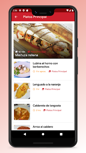 Spanish Food Recipes & Cooking Screen 3