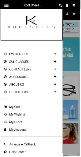 Kool Specs Screen 2