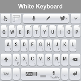 White Keyboard HD icon