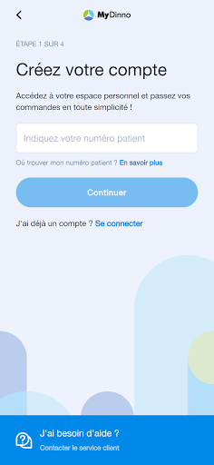 MyDinno App Screen 2