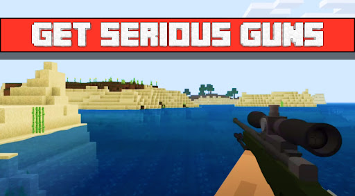Mc Gun Mod for Minecraft PE Screenshot 1 - AppWisp.com