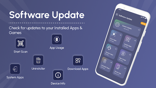 Android application Software Update: App Tracker screenshort