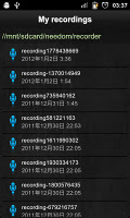 screenshot of Sound Recorder
