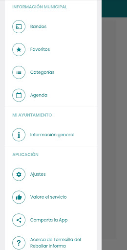 Android application Ayto. Torrecilla del Rebollar screenshort