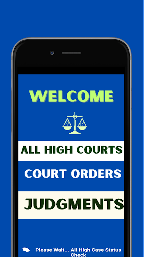 Android application High Courts Orders Case Status screenshort