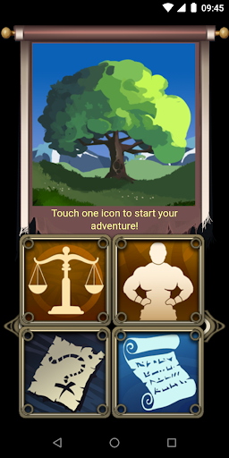 Android application Solo RPG Oracle - Basic screenshort