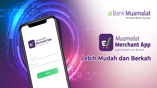 Android application Muamalat Merchant App screenshort