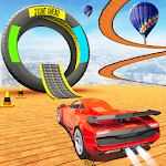 Cover Image of डाउनलोड Crazy Car Stunt Race Car Games  APK