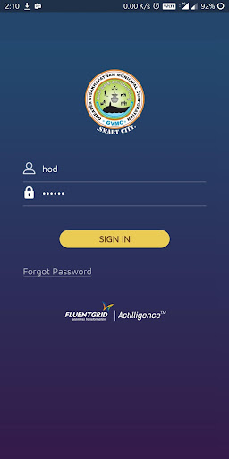 Android application VIZAG COC screenshort