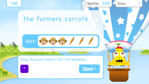 Squeebles Punctuation Screen 3