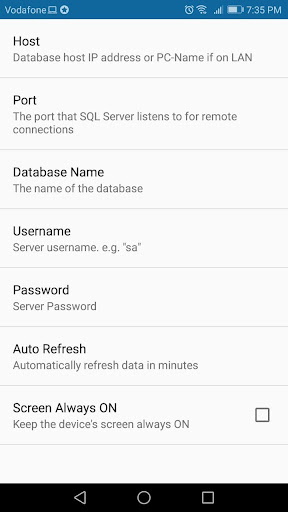 Android application Alafdl screenshort