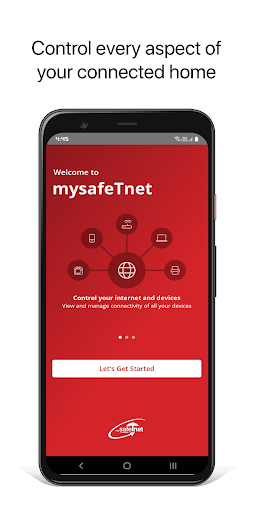 Android application mysafeTnet screenshort