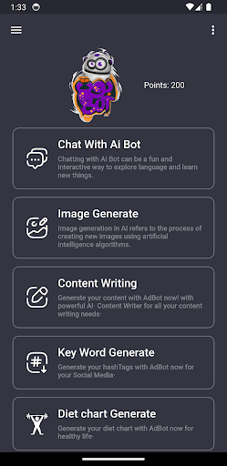 Ai BOT Screen 3