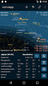 Captura de Pantalla 3 Astrolapp mapa de estrellas y  android