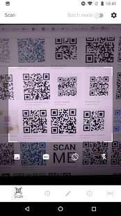 QR BarCode Schermata