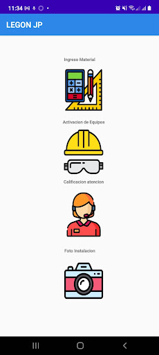 Android application LEGON screenshort
