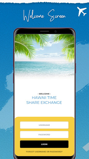 Android application Hawaii Time Share Exchange screenshort