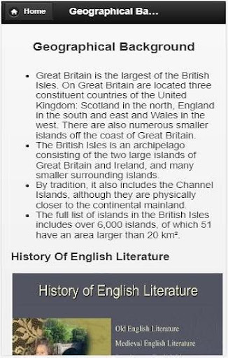 English Literature Screen 3