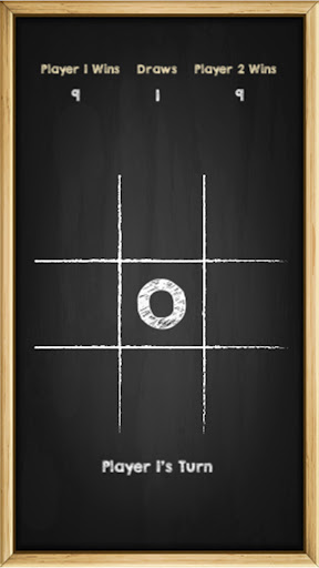 Tic Tac Toe Blackboard Screen 2