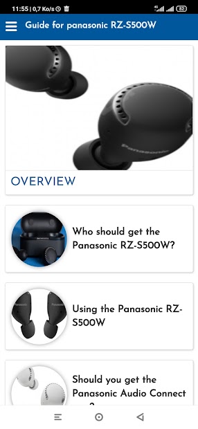 Screenshot 2 Guide for panasonic RZ-S500W android