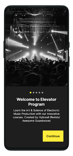 Android application Elevator Program screenshort